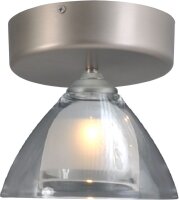 Plafonnier LED Premium CATERINA Abat-jour en verre