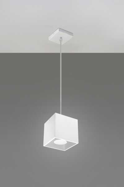 Suspension GEO en blanc