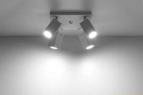 Projecteur en saillie FALERIA en blanc 4-flmg
