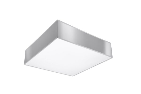 Plafonnier en gris 2-flmg