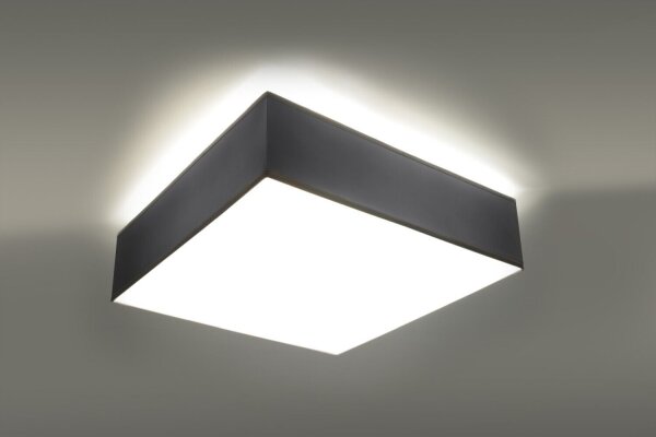 Plafonnier en gris 2-flmg