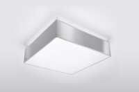 Plafonnier en gris 2-flmg