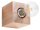 Applique LABERIA Bois Cube L:10cm Moderne compact