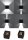 Applique murale LED noire IP54 L:10cm Up Down Applique murale