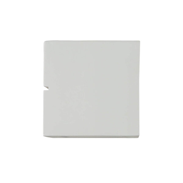 Applique murale blanc cube