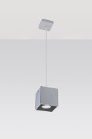 Suspension GEO en gris