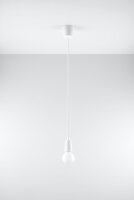 Lampe à suspendre rétro blanc...