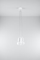 Suspension blanc réglable jusquà 90cm Retro...