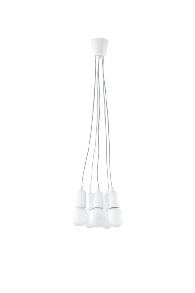 Lampe à suspendre réglable NESSA Blanc Profondeur jusquà 90cm