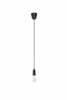 Suspension noir ajustable jusquà 90cm E27 NESSA