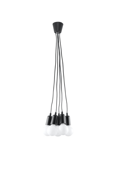 Suspension Noir réglable jusquà 90cm Rétro NESSA