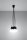 Suspension Noir réglable jusquà 90cm Rétro NESSA