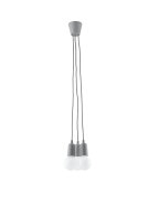 Lampe à suspendre réglable NESSA Gris...