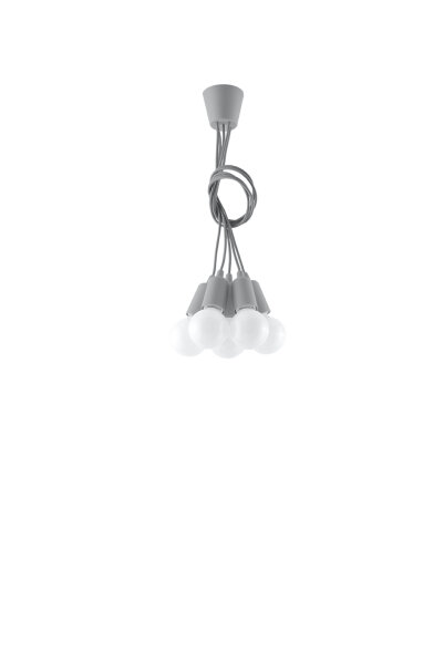 Lampe à suspendre rétro vert réglable jusquà 90cm pour E27