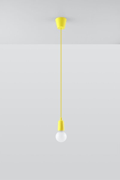 Suspension jaune Rétro polyvalent NESSA Salon