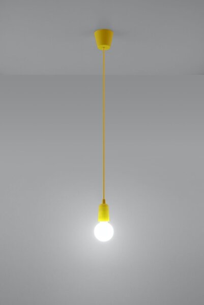 Suspension jaune Rétro polyvalent NESSA Salon
