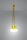 Lampe à suspendre jaune rétro réglable jusquà 90 cm pour E27