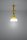Lampe à suspendre jaune rétro réglable jusquà 90 cm pour E27