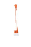 Lampe à suspendre NESSA Orange profondeur...