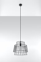 Lampe à suspendre Noir Métal Ø35cm...