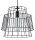 Lampe à suspendre Noir Métal Ø35cm Moderne E27 DALE