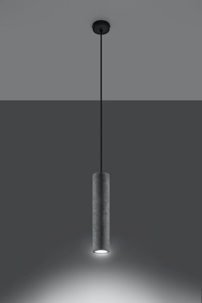 Suspension élégante en béton Ø8cm Moderne BREANNA Cuisine