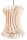 Luminaire suspendu en bois avec abat-jour Ø30cm PORSHA