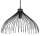 Fil de fer Lampe à suspendre noir Ø40cm E27 Lampe à suspendre
