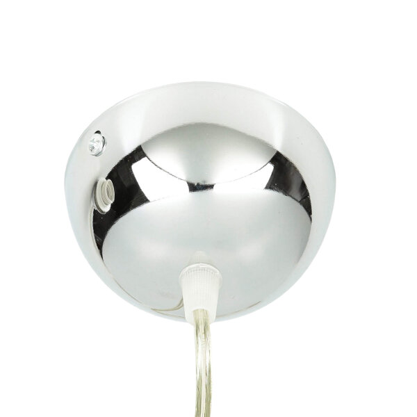 Suspension ronde sphère abat-jour verre E27 BILBAO