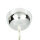 Suspension ronde sphère abat-jour verre E27 BILBAO