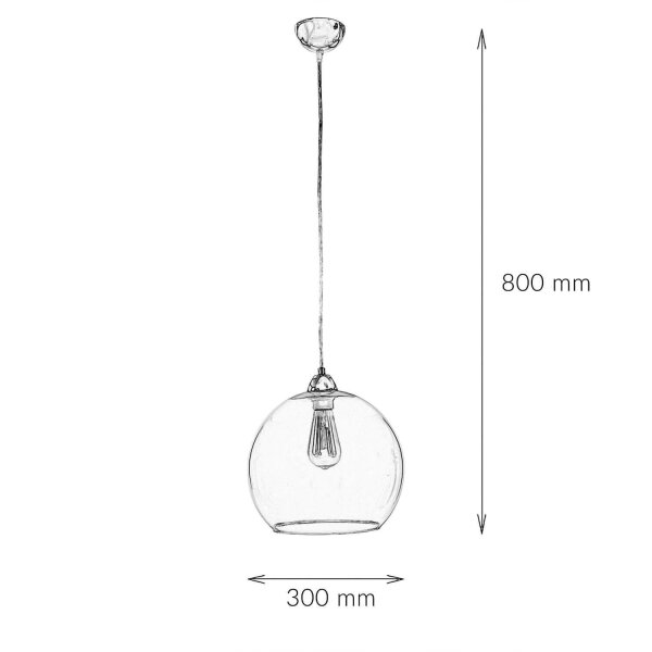 Lampe à suspendre avec abat-jour en verre Vert
