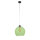 Lampe à suspendre avec abat-jour en verre Vert