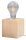 Lampe de table en bois carrée H:10cm petite moderne décorative pour