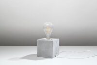 Lampe de table décorative Béton H:10cm...