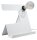 Lampe de table Blanc avec étagère H:24cm Moderne stylée