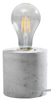 Lampe de table moderne Béton H:10cm Moderne ronde...