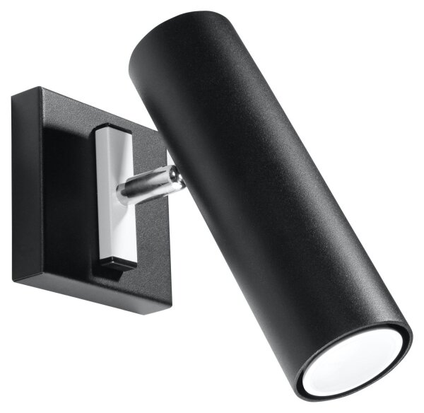 Spot Lampe Noir Métal pratique GU10 orientable