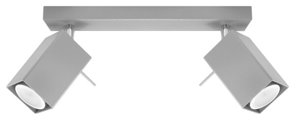 Projecteur gris L:30cm Métal Moderne FALERIA Salon