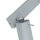 Spot de plafond gris métal L:45cm 3x GU10 polyvalent