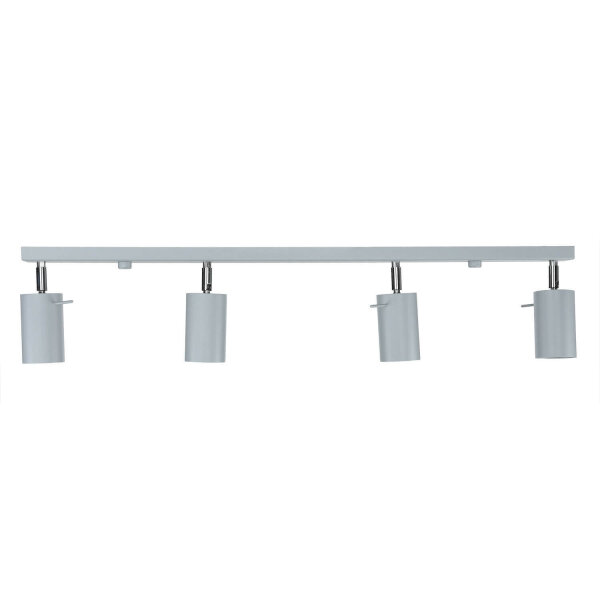 Spot de plafond moderne ETNA gris 80 cm de long