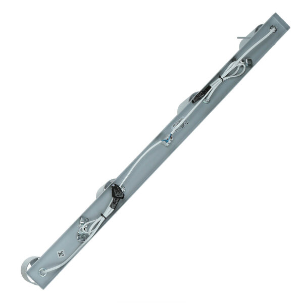 Spot de plafond moderne ETNA gris 80 cm de long