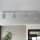 Spot de plafond moderne ETNA gris 80 cm de long
