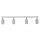 Spot de plafond moderne ETNA gris 80 cm de long
