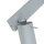 Spot de plafond moderne ETNA gris 80 cm de long