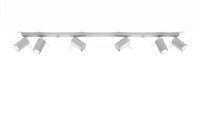 Grand spot de plafond ETNA 120 cm de long métal 6x