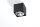 Luminaire apparent noir aluminium carré Moderne