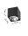 Luminaire apparent noir aluminium carré Moderne