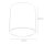 Spot de plafond polyvalent béton Ø10cm petit rond GU10