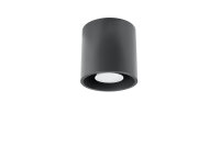 Plafonnier en métal Anthracite Ø10cm H:10cm...