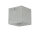 Lampe en béton carrée plafond L:10cm petite GU10